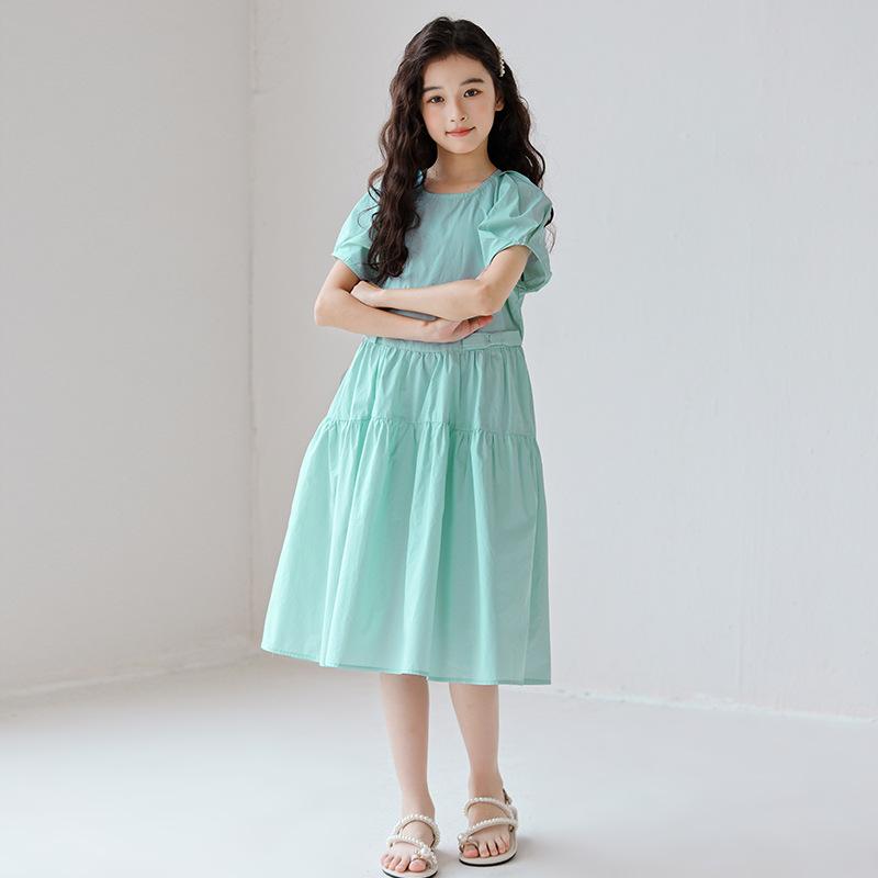 Girls' Fashionable Dress for Summer, Children's Sweet Princess-style Dress