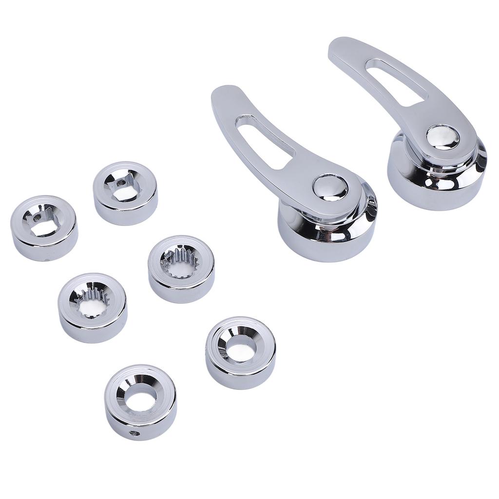 Fensterkurbelgriff-Set 3-1/2 Zoll Retro Aluminiumlegierung Auto-Fensterkurbel-Erhöhung für Kustom