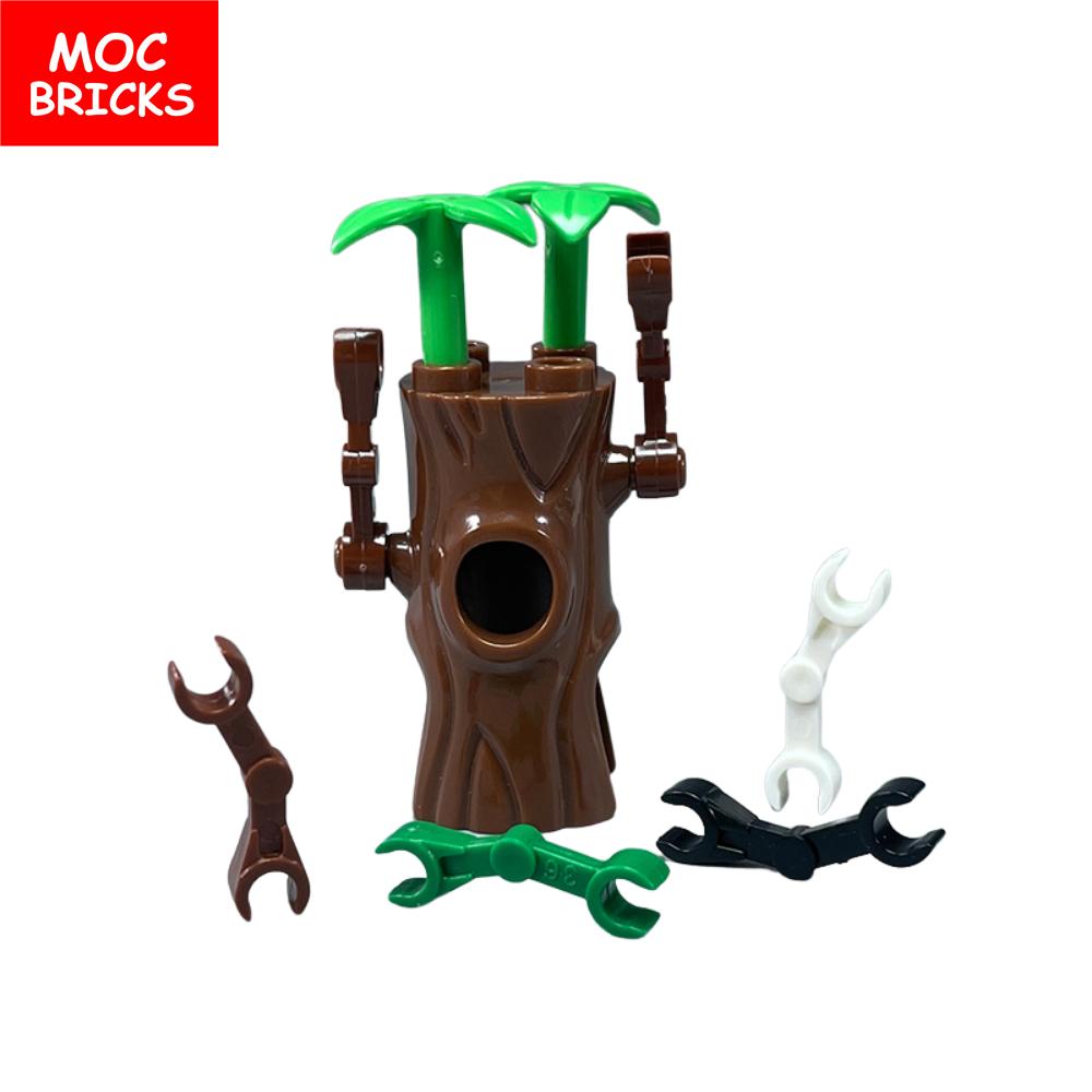 MY OWN CREATION Blocks Figure Mechanical Arm Headgear Tree Trunk Fitting 30377 35827 Accessory Assembled Building Blocks Playthings