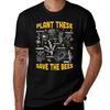 Plant These Save The Bees TShirt Big Size Loose Fit Tee Shirt