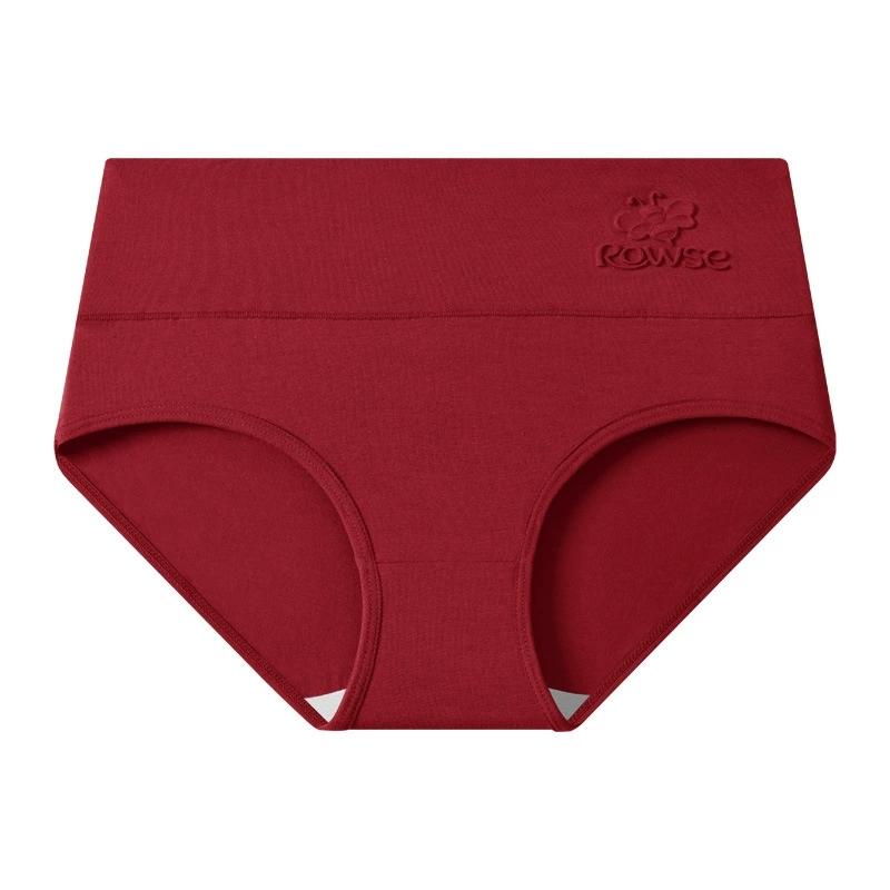 4 Pezzi Mutandine da Donna Vita Alta Biancheria Intima Mutandine Sottili Cotone Traspirante Slip Taglie Forti Mutandine da Ragazza Lingerie Femminile Sexy