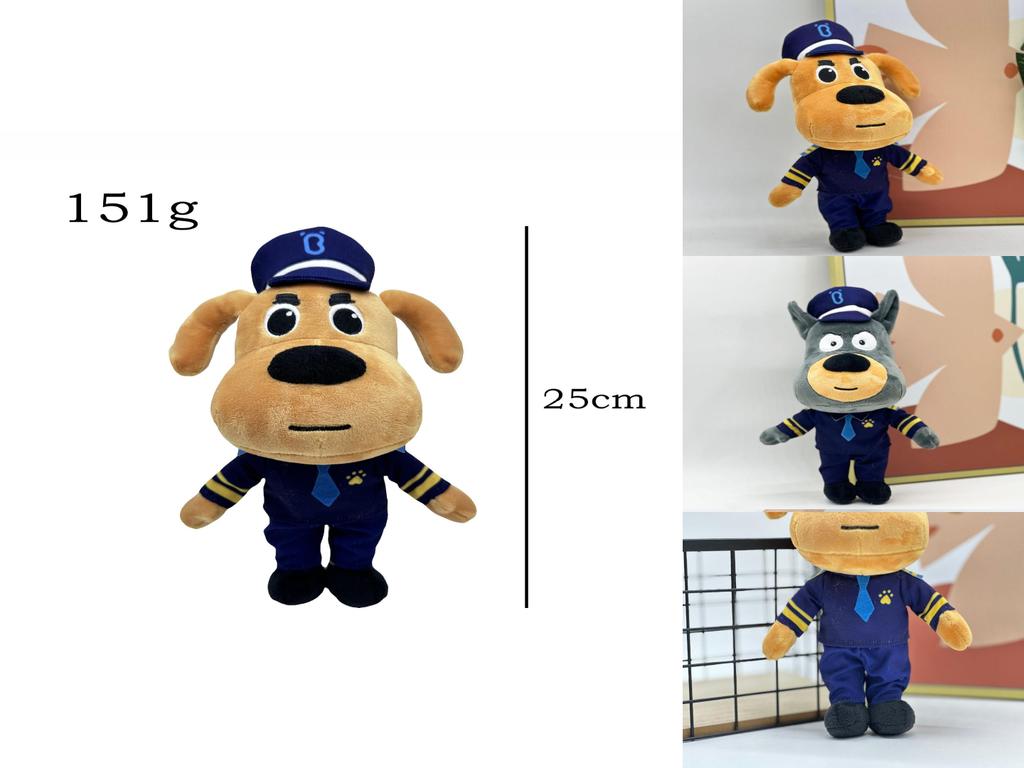 Sheriff Labrador Plush Toy Soft Stuffed Animal For Boys And Girls