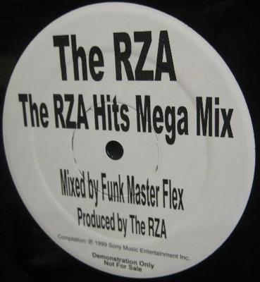 12inch Record RZA - The Rza Hits Mega Mix NONE Not On Label 1999 US Rap & Hip-Hop/R&B Used