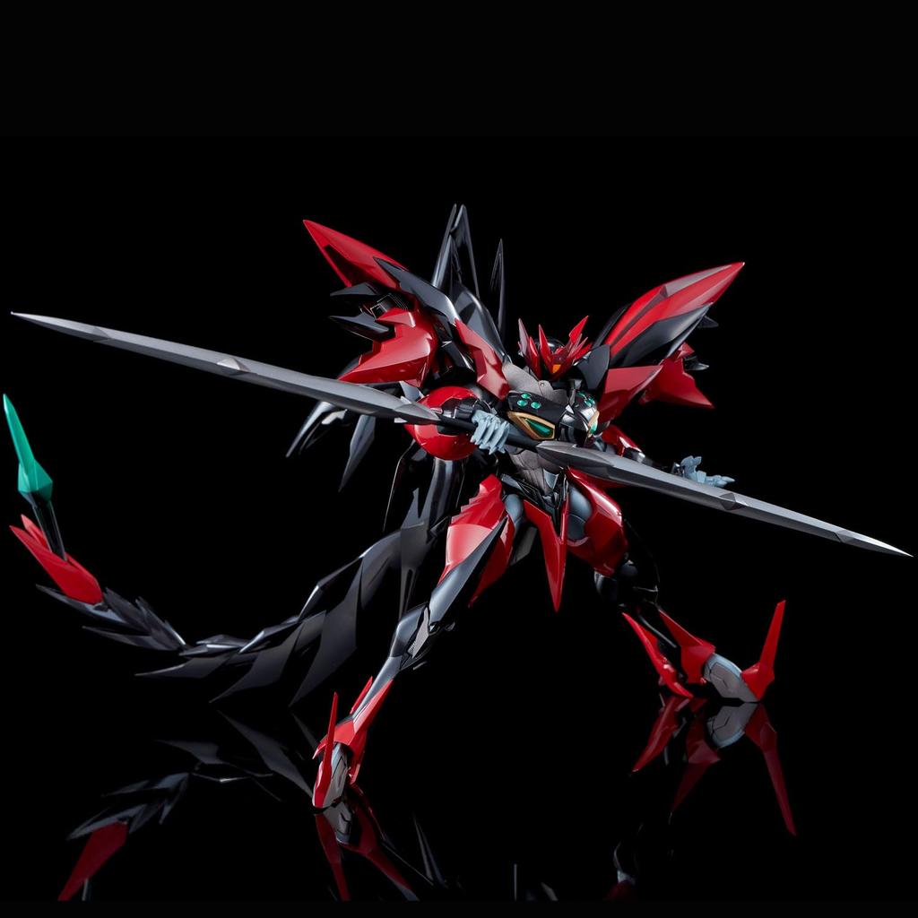 RIOBOT Space Knight Tekkaman Blade Blaster Tekkaman Evil Non-scale Die-cast & ABS Pre-painted Finished Action Figure