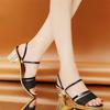 Summer New Wild Fashion Thick Heels High Heels Open Toe Sandals Women Sandals Wedge Heels Non-slip Fashion Women
