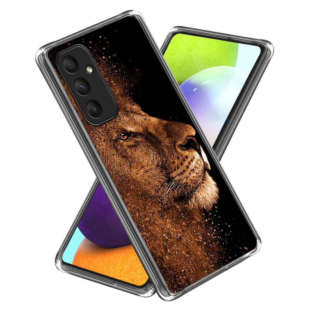 For Samsung Galaxy A55 5G Case Shock-Absorbent TPU Pattern Printed Phone Cover