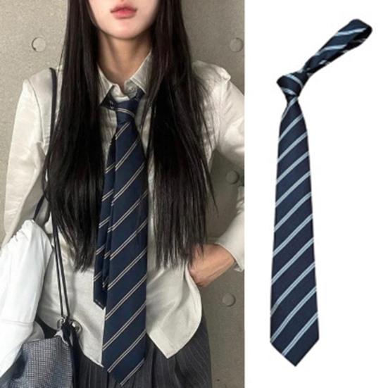Unisex Tie Striped Print Necktie