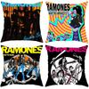 Band R-Ramones Cushion Cover Comfortable Reversible Pillow Cover Ideal for Car Sofa Bedroom & Beyond