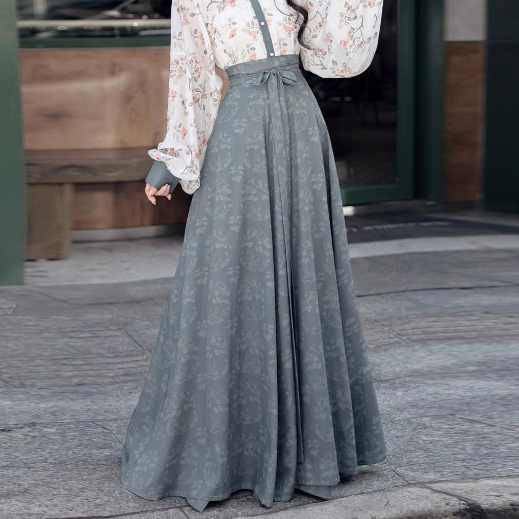 Chinese Song Dynasty Style Hanfu For Women's Temperament Hanfu Set Daily Set