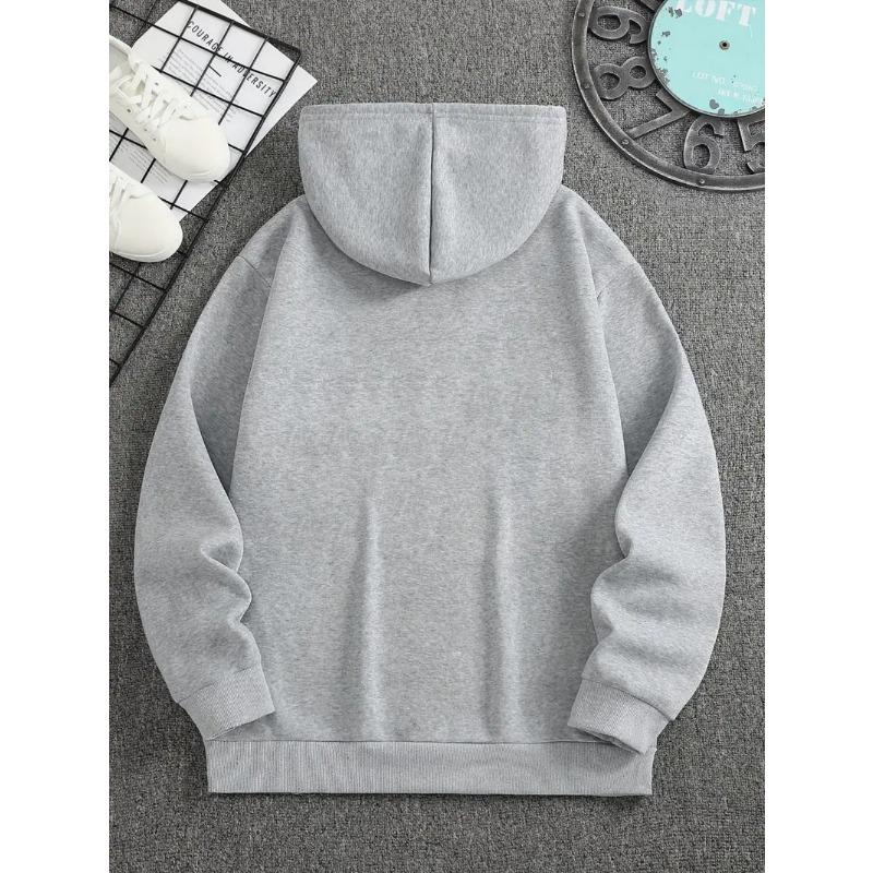 Hot Selling New Men's Autumn Fashion Letter Print Comfortable and Soft Hoodie Outdoor Urban Sports Casual Wear