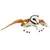 3D Printed Barn Owl Flexible Articulated Owl Model Lifelike Bird Sculpture Collectible Desk Toy for Stress Relief