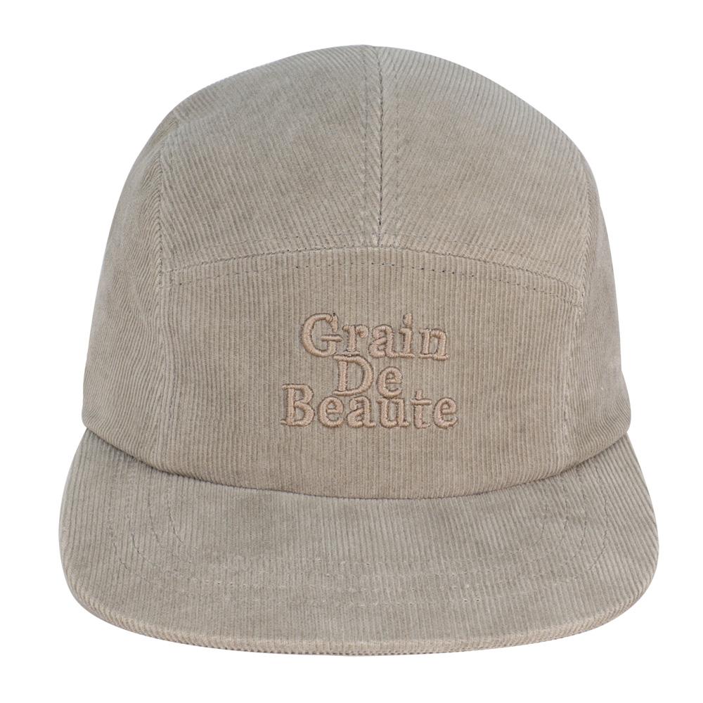 Geulaengdeubotte Corduroy Camp Cap [Beige]