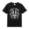 Hot Sale Men's T Shirt 100%Cotton Vintage Hard Band Men and Women Te Hip Hop Clothing Music Hip Hop Guns N Roses Y2k Tops