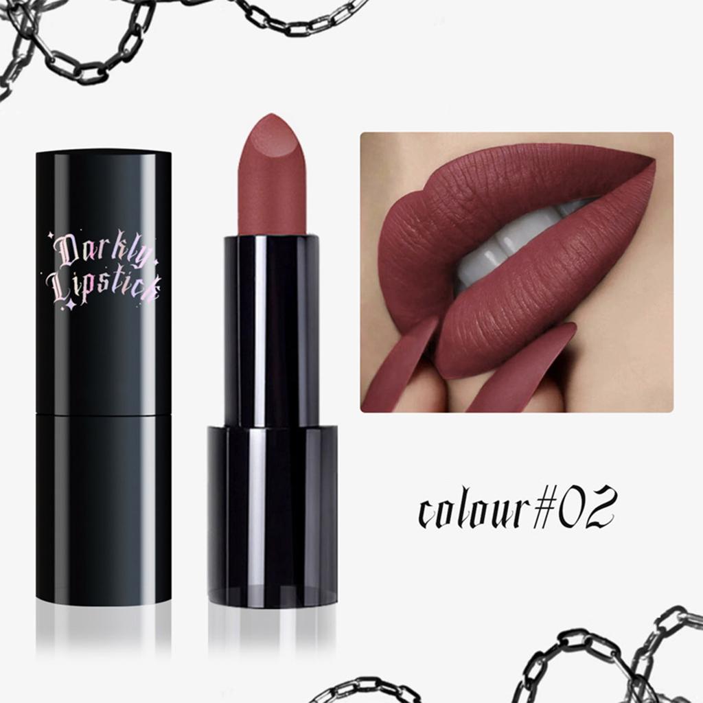 Velvet Matte Lipstick Creamy Smooth Highly Pigmented Long Lasting Waterproof Lipstick for Women Daily Wear Lightweight Non Drying Nude Lip Makeup