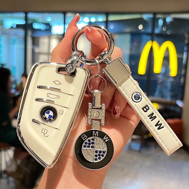 Hot 2025 TPU Car Remote Key Case Cover Shell For BMW F20 G20 G30 X1 X3 X4 X5 G05 X6 X7 G11 F15 F16 G01 G02 F48 Auto Keychain Acc