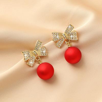 Diamond-encrusted Earrings, Design, Light Luxury Fashion Earrings