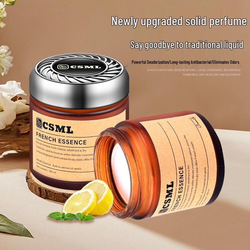 2023 Men's Car Interior Solid Balm Freshener: High-End, Long-Lasting Fragrance