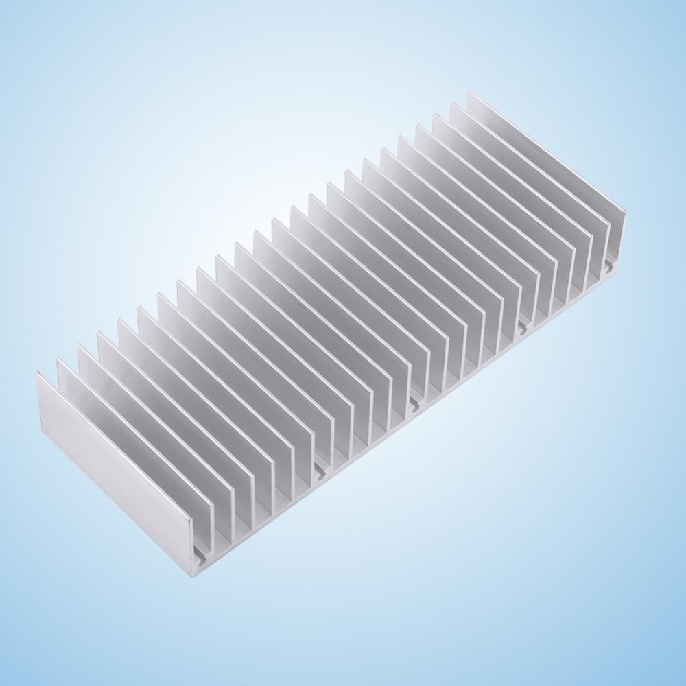 150*60*25mm Heatsink Silver Cooler Efficient Cooling Radiator Power Supply Cooling