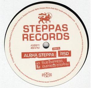 12inch Record ALPHA STEPPA, RSD - Dub Empress AS0311 Steppas 2011 UK Reggae, Ska & Dub Used