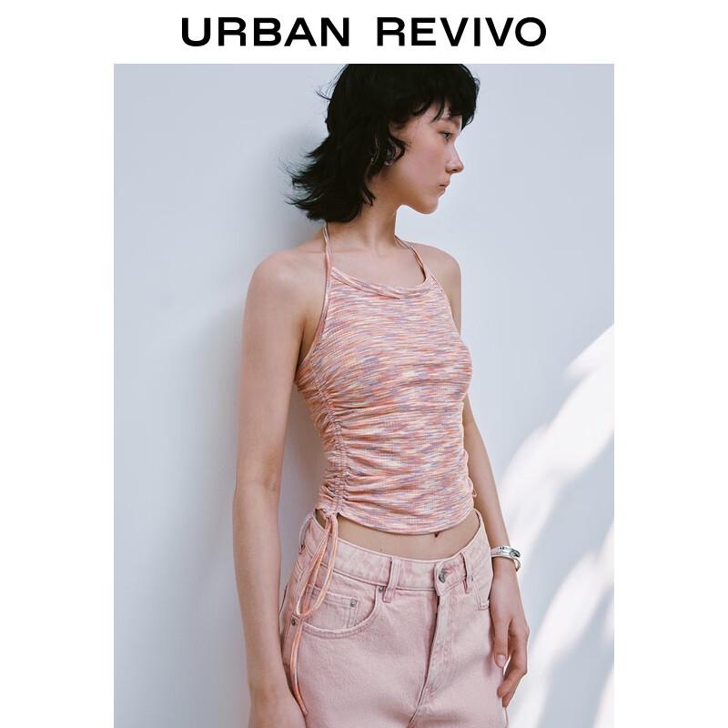 UR2025 Women s Halter Backless Cropped Vest XL