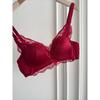 Ladies Summer Light Luxury Pure Lace Stitching Small Breasts Together To Show A Large Support Adjusted Underwear