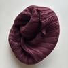 Used Pleats Please Snood Stole Wine Red