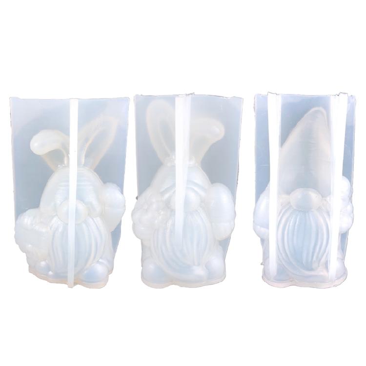 Silicone Candle Mold Dwarf Shaped Clay Molds Crafts Moulds Hand-Making Tools