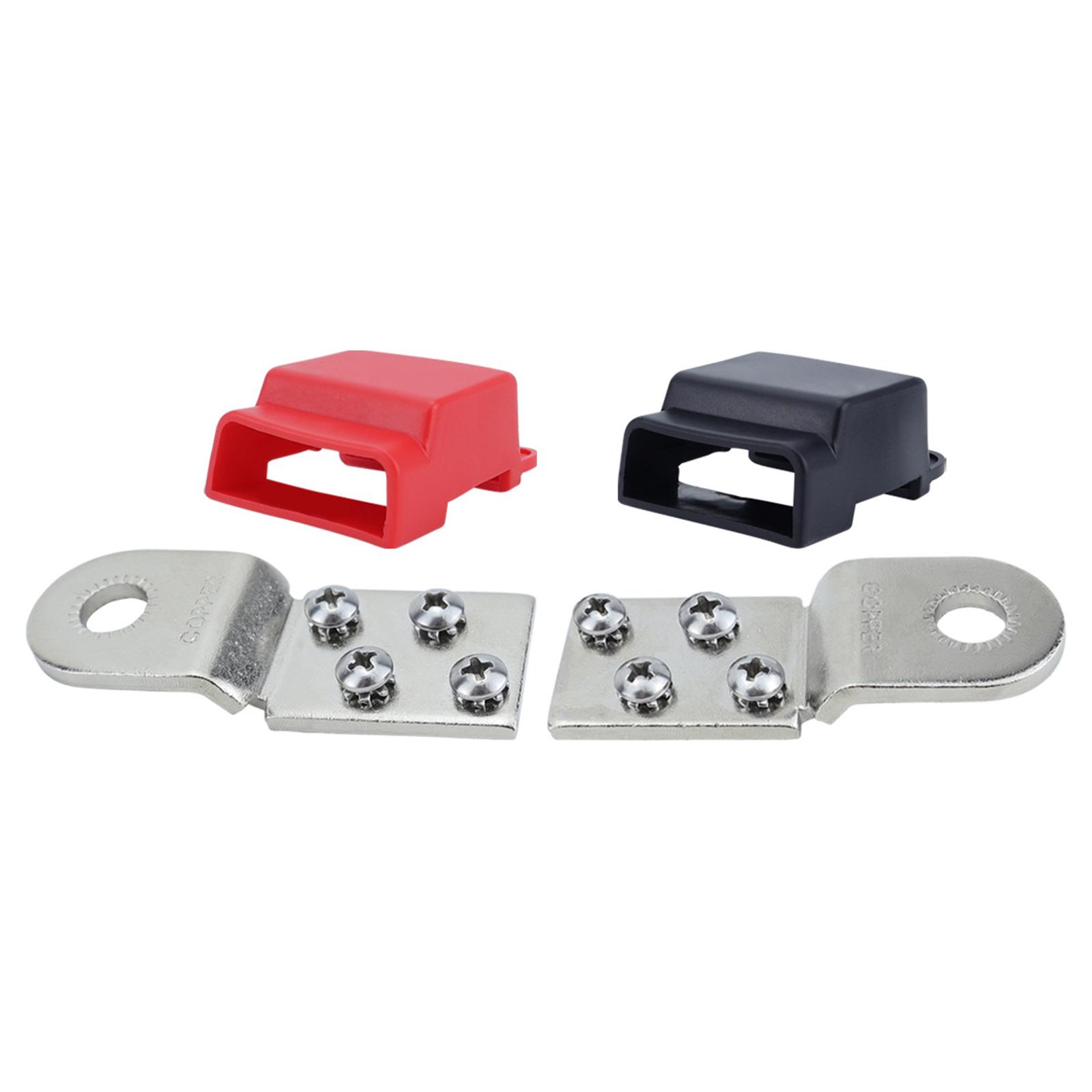 

RVs Modification Accessories 2340 Battery Terminal Mount Spare Parts 32V 100A Tin-plated Copper BusBars for RVs Marine