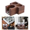 Station Espresso Tamper Holder Anti-Slip Coffee for Home , Triangular 51 53MM