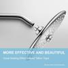 Stainless Steel Shower Pipe Wall Mounted Shower Arm Pipe Shower Head Extension Pipe