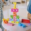 Stacking Blocks 3D Digital Puzzle Balance Game Building Blocks Puzzle Board Assembly Bricks Educational Toys for Children