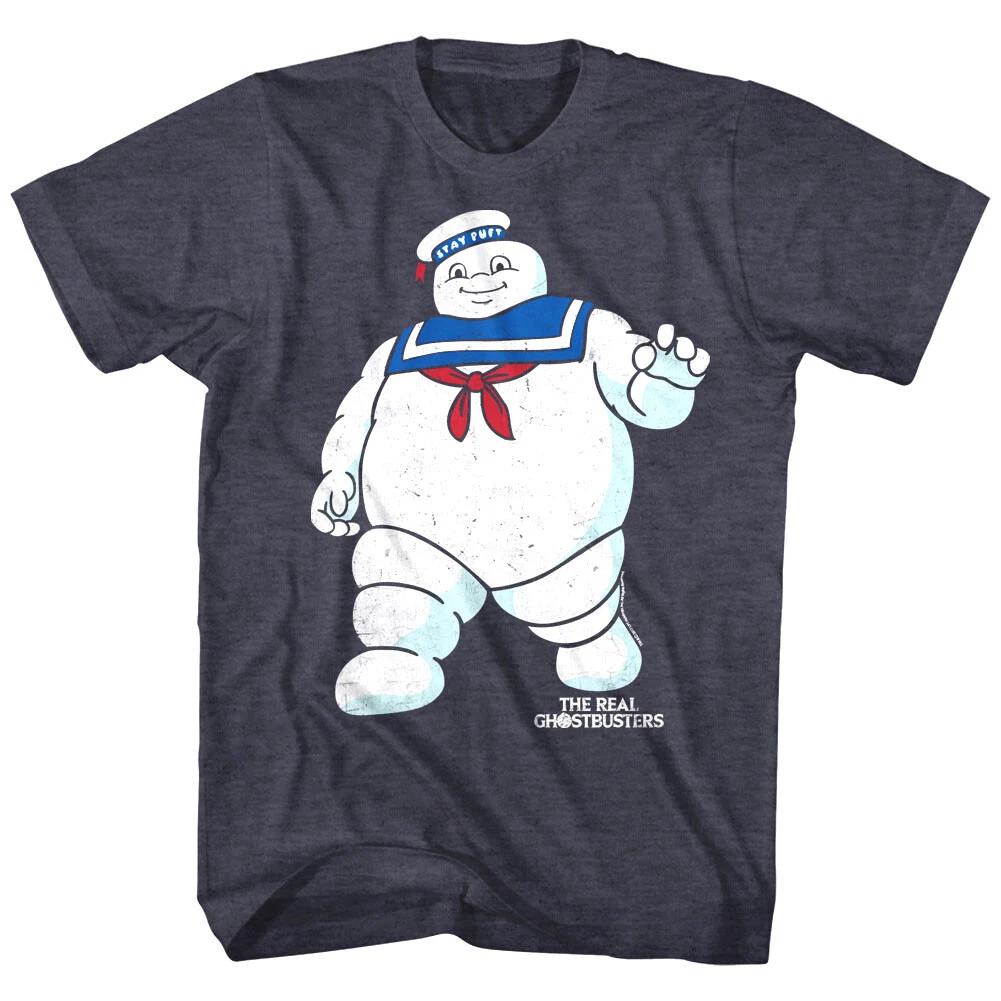 Ghostbusters Stay Puft Marshmallow Man Men s T Shirt Ghost Cartoon TV Show S