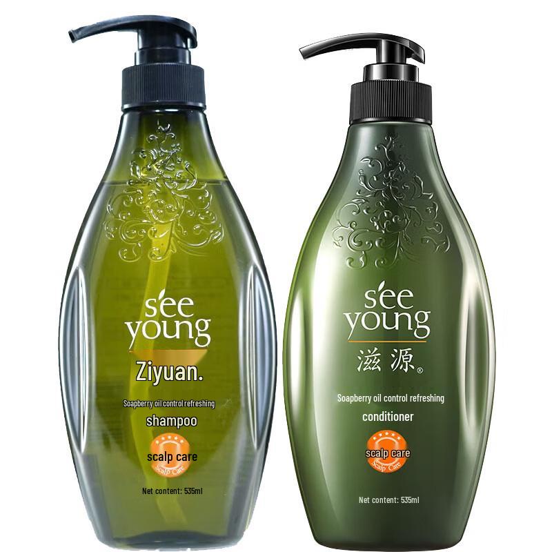 Seeyoung Soapberry Oil Control Shampoo & Conditioner Set
