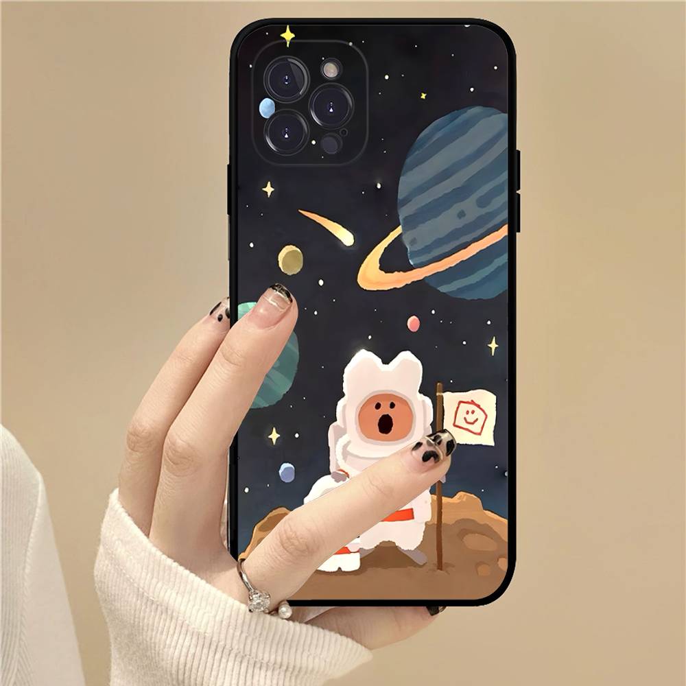 Popular Character Cut D-Dinotaeng Soft Back Phone Cover Case for iPhone 17 16 Pro Max 15 12 11 16e 13 Mini 14 15 Plus