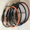 Universal 120CM Motorcycle Brake Oil Hose Line Stainless Steel Pipe Banjo Fittings 28 Degree Durable Motorcycle Maintenance Part
