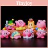 Süßes Stern Kirby Figuren Set PVC DIY Schreibtisch Dekoration Bastelmaterial
