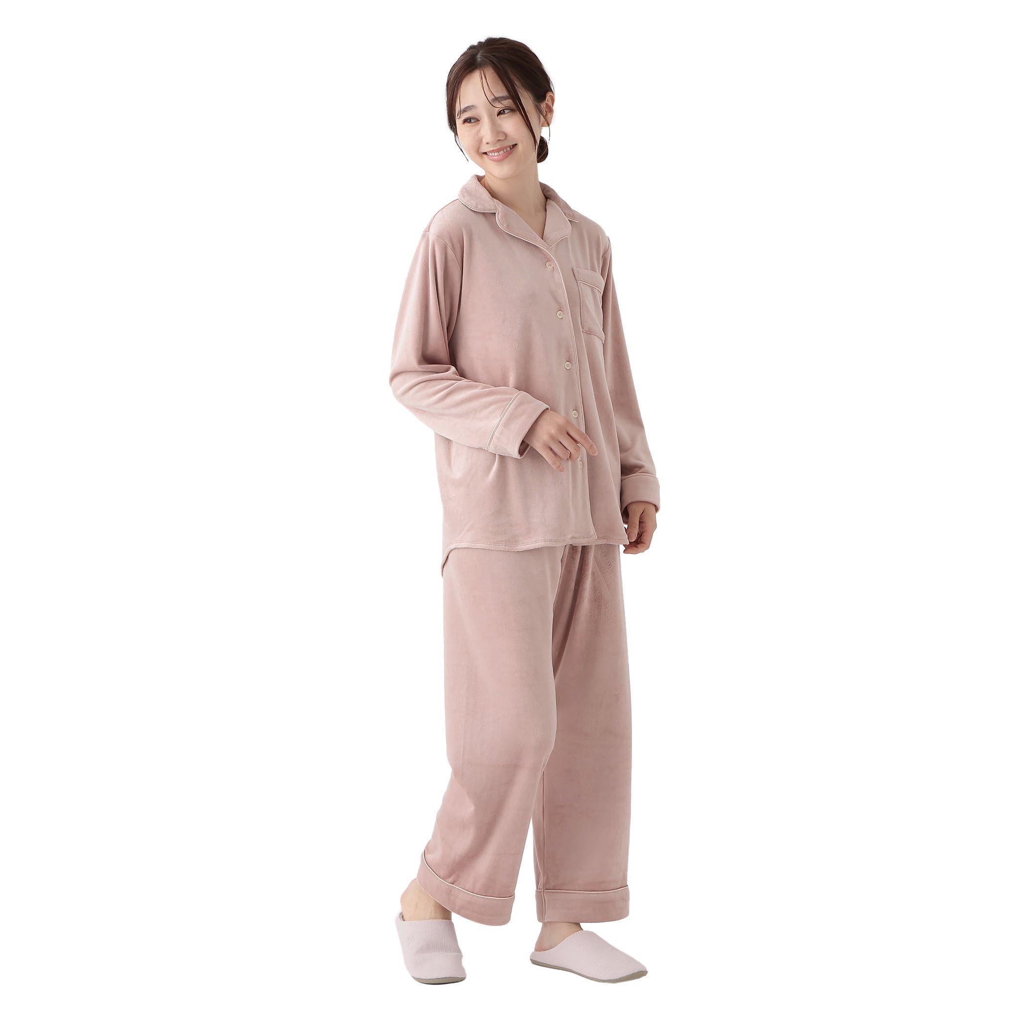 

Afternoon Tea Living Set JP37 Velvet Pajama Pink Pajama/Loungewear Set, розовый