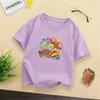 Cartoon Painted Mexico May 5th Festival Childrens Tshirt Ethnic Style Casual Short Sleeved Tshirt for Boys and Girls