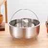 G8DA Steamers Basket with Handle Strainer Steaming Vegetable Steamers Rack