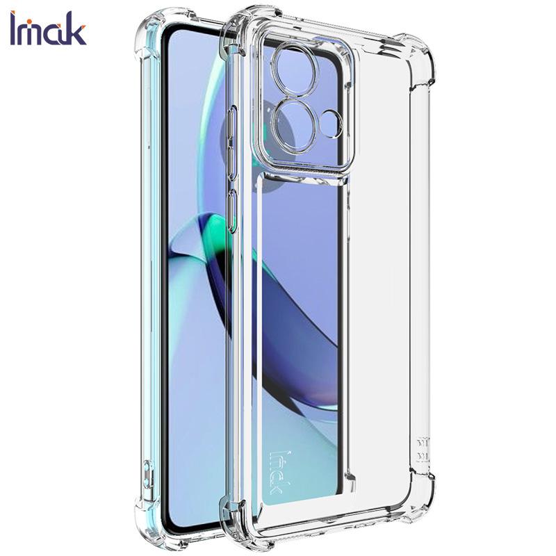 

Для Moto G54 G84 5G чехол для телефона IMAK UX-4 ударопрочный мягкий чехол Moto G84 5G белый