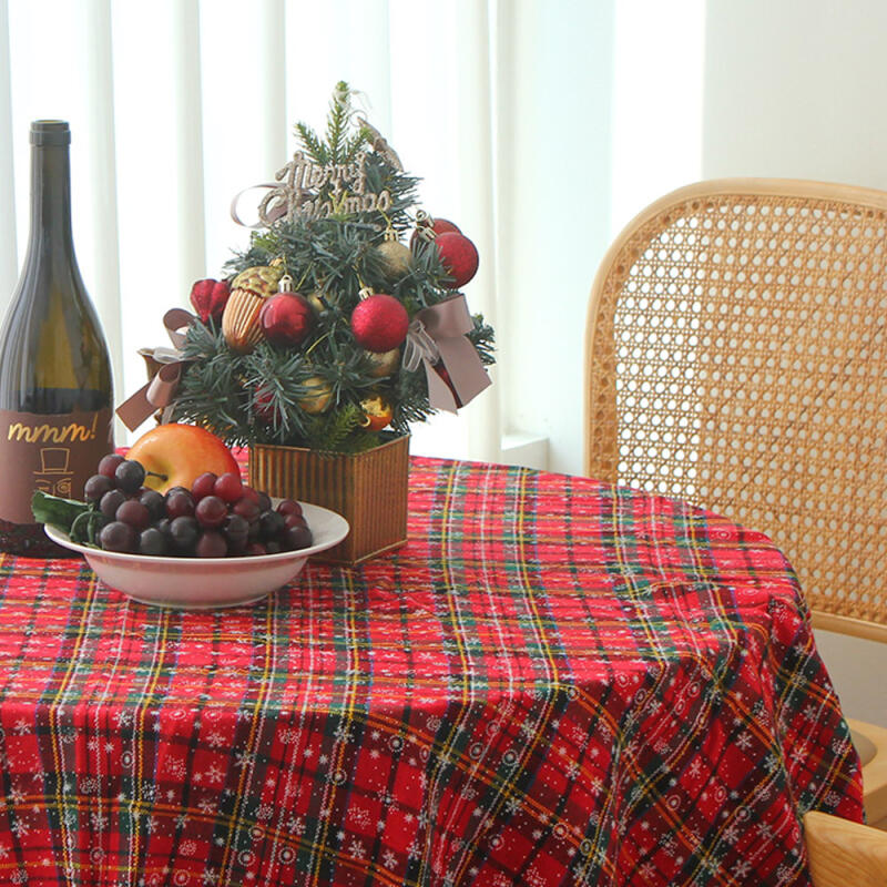 

Rough Cushion Marysnow Tablecloth 2-Person M Red