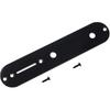 Banworks Guitar Control Plate 7.8mm (5/16") Steel Alloy Switch Control Plate for Squier Tele Electric Guitar JT/KZB-01 Black