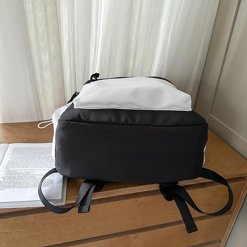 Contrast Color Backpack Student Schoolbag Children's Cartoon Backpack