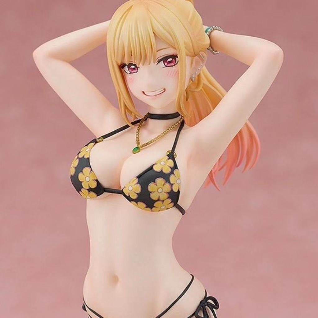 20CM Kitagawa Marin POLYVINYL CHLORIDE Action Figure My Dress Up Darling Animation Figure Sexy Girl Figurine Collector-Worthy Miniature Figure