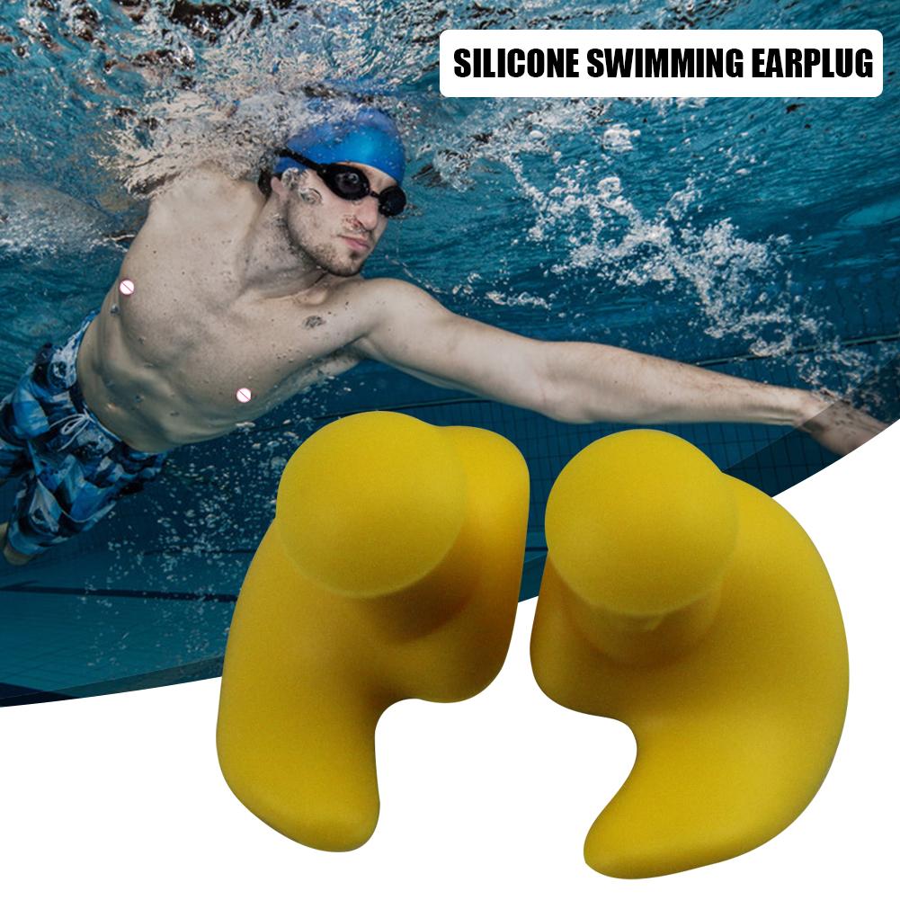 Swimming Ear Plug Ear Protection Earplugs Sound Insulation Silicone Anti-Noise Earplugs Noise Reduction Soft for Adults Kids
