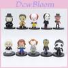 Set de 10 Figurine PVC cu Personaje din Filme de Groază Chucky, Joker, The Crow Și Altele!