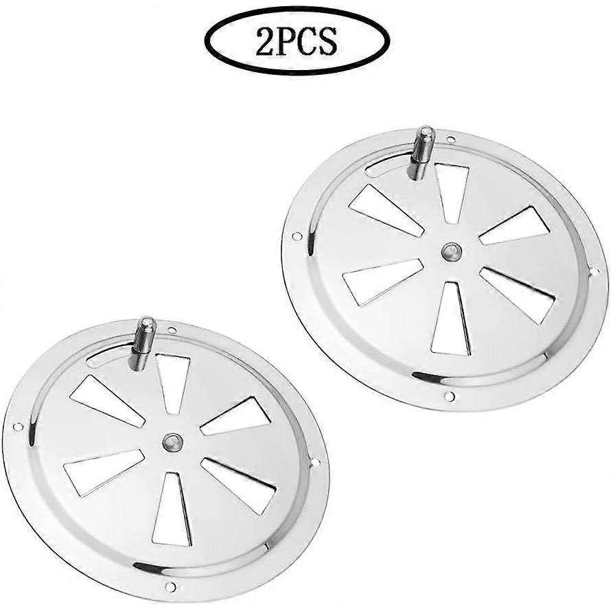 2 Pieces Ventilation Grille Round Ventilation Grille Round Ventilation Grille Ventilation Cover Adjustable Ventilation Opening Ventilation Grille Ven