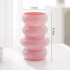 1PC Plastic Spiral Decorative Vase Scandinavian Flower Arrangement Kitchen Living Room Bedroom Home Wedding Decoration Ornament