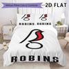 Bristol City Fc Pattern Bedding Uilt Set Uilt Cover Pillowcase Home Decoration Birthday Gift (1 * Duvet Cover + 2 * Pillowcase  Without Core)