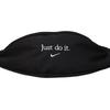 Nike Polyester Fanny Pack Regular Unisex Black With White Embroidery Casual BA5781-010